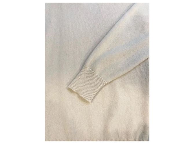 Polo de punto de cashmere Miu Miu Camel Multicolor - vista 9