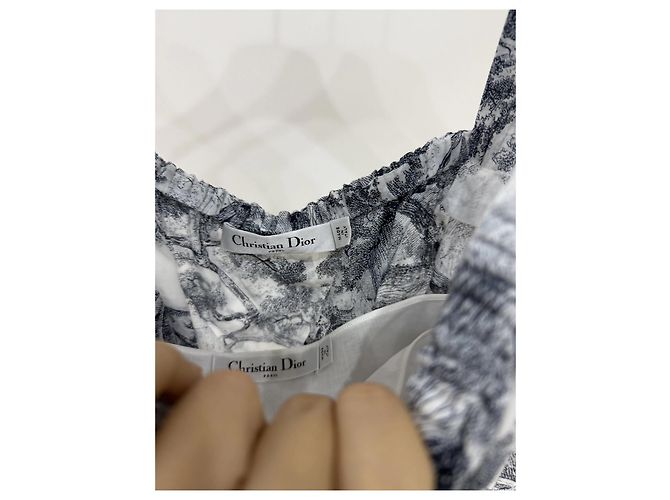 Autre Marque Top Camisola Dior Estampa de Animais Algodão Multicolorido Multicor - vista 2