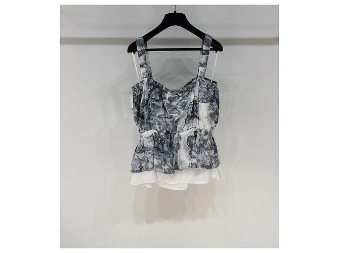 Autre Marque Top Camisola Dior Estampa de Animais Algodão Multicolorido Multicor - vista 3