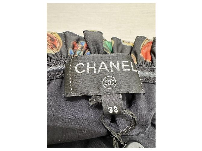 Chanisole Top Chanel Schwarz Juwelentöne Muster Polyester Mehrfarben - Ansicht 3