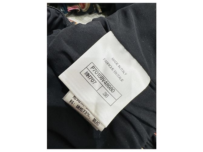Chanisole Top Chanel Schwarz Juwelentöne Muster Polyester Mehrfarben - Ansicht 4