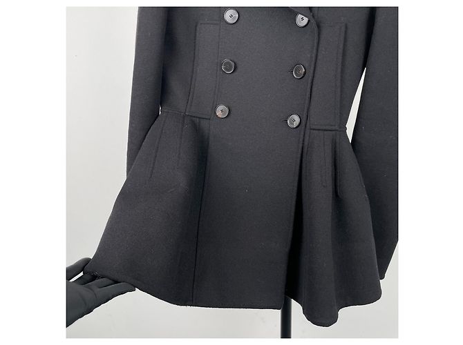 Autre Marque Dior Black Wool Double Breasted Tailored Coat Multiple colors - view 5