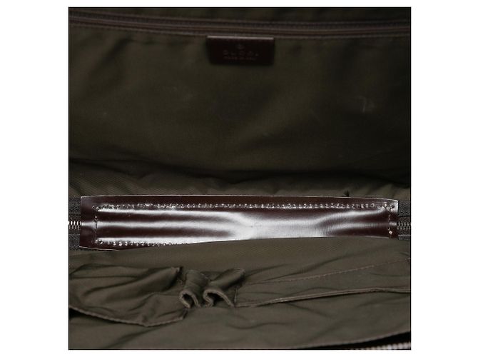 Borsa da lavoro Gucci GG Supreme Interlocking G Beige - vista 4