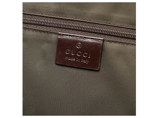 Borsa da lavoro Gucci GG Supreme Interlocking G Beige - vista 5