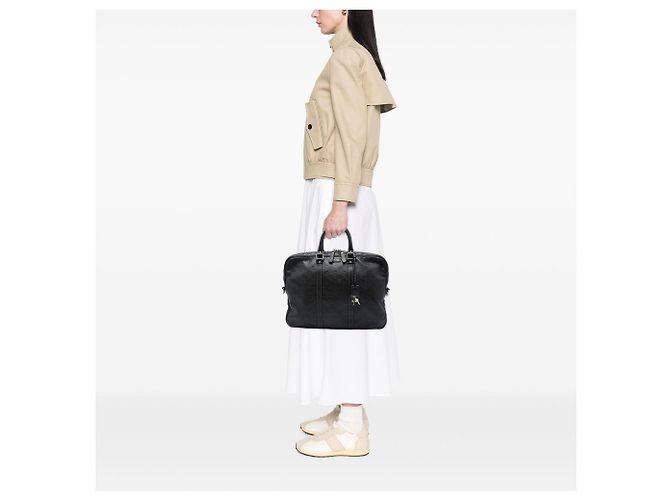 Borsa business Gucci Guccissima marrone - vista 5