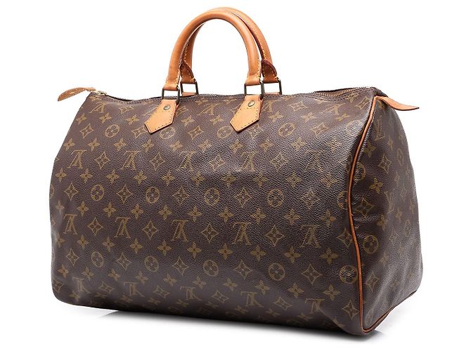 Borsa Boston Louis Vuitton Monogram Speedy 40 Marrone - vista 2
