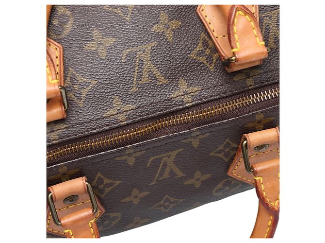 Borsa Boston Louis Vuitton Monogram Speedy 40 Marrone - vista 5