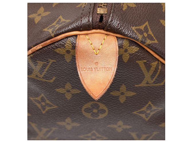 Borsa Boston Louis Vuitton Monogram Speedy 40 Marrone - vista 6
