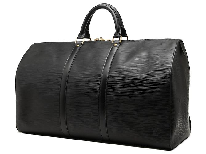 Borsa da viaggio Louis Vuitton Epi Keepall 50 Nera Nero - vista 2