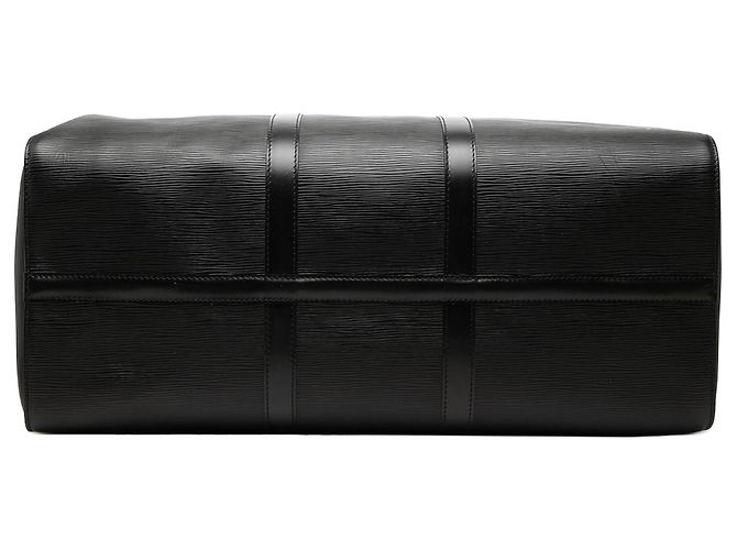 Borsa da viaggio Louis Vuitton Epi Keepall 50 Nera Nero - vista 3