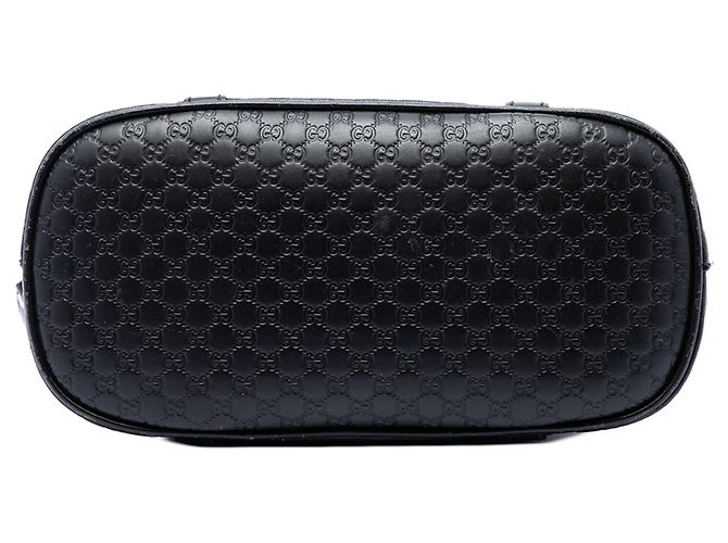 Gucci Mini Microguccissima Dome Satchel Schwarz - Ansicht 3