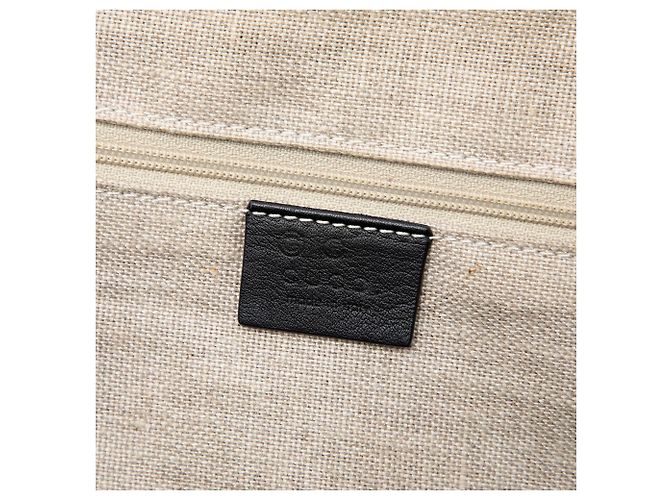 Borsa Dome Gucci Medium Microguccissima Nera Nero - vista 5