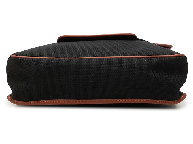 Autre Marque Borsa a tracolla in tela Saint Laurent nera Nero - vista 3