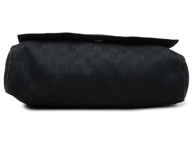 Borsa a tracolla Gucci GG Canvas nera Nero - vista 3