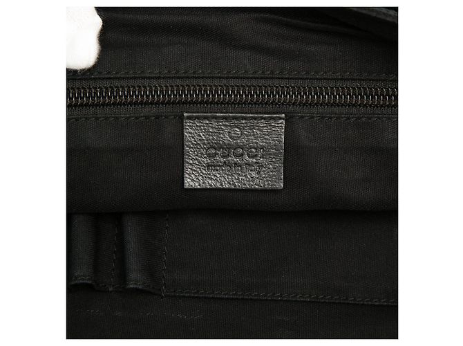 Borsa a tracolla Gucci GG Canvas nera Nero - vista 5