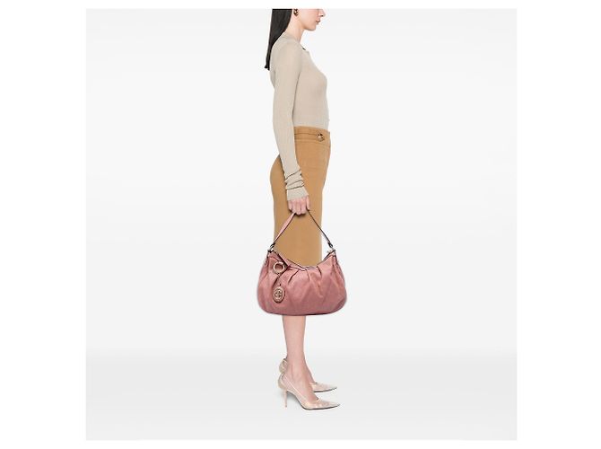 Gucci Guccissima Sukey Schultertasche Rosa Pink - Ansicht 5