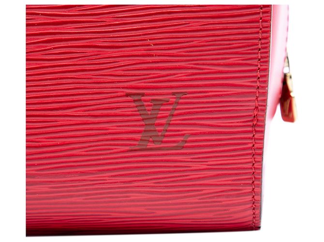 Louis Vuitton Epi Pont Neuf Handtasche rot - Ansicht 5
