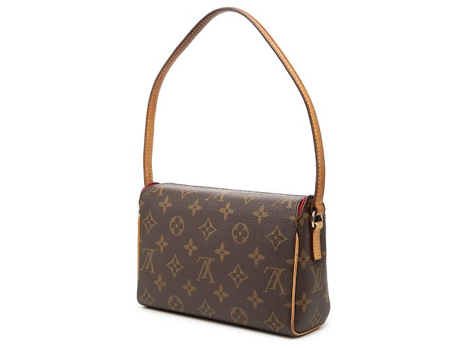 Borsa a tracolla Louis Vuitton Monogram Recital Marrone - vista 2