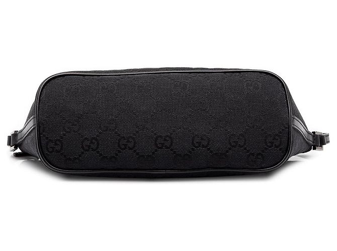 Borsa a tracolla Boat in tela GG Gucci nera Nero - vista 3