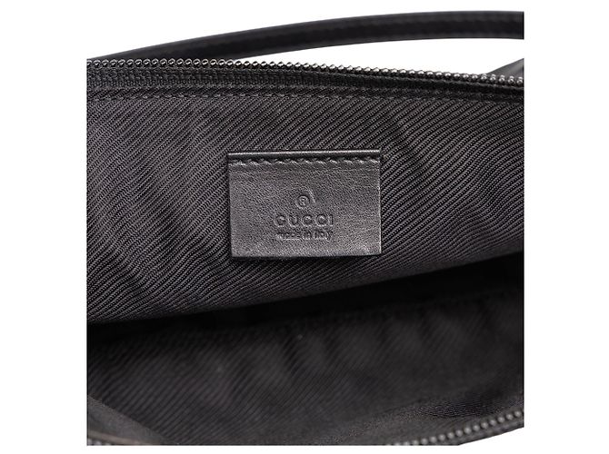 Borsa a tracolla Boat in tela GG Gucci nera Nero - vista 5