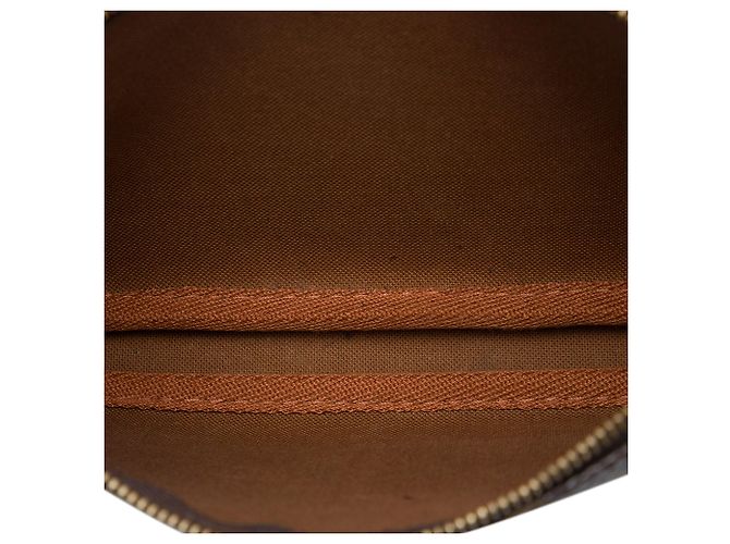 Borsa a tracolla Louis Vuitton Monogram Pochette Accessoires Marrone - vista 4