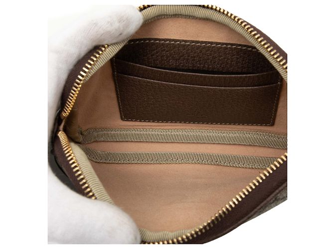 Gucci Small GG Supreme Web Ophidia Gürteltasche Beige - Ansicht 4