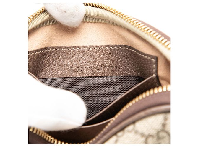 Gucci Small GG Supreme Web Ophidia Gürteltasche Beige - Ansicht 6