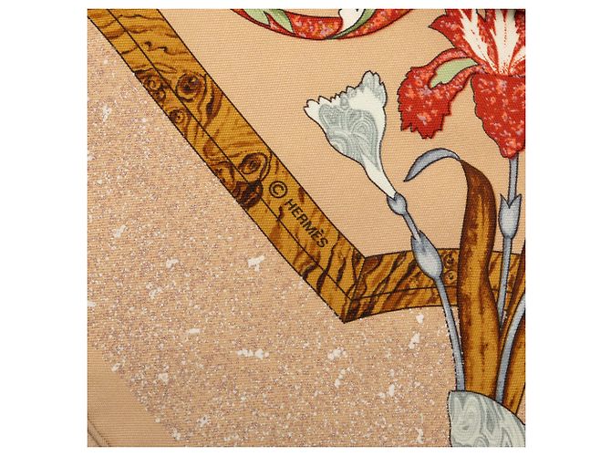 Hermès Pierres D Orient Et D Occident Seidentuch braun 90 Scarves - Ansicht 2