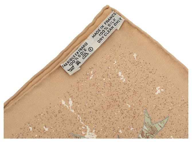 Hermès Pierres D Orient Et D Occident Seidentuch braun 90 Scarves - Ansicht 3