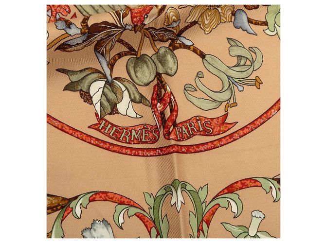 Hermès Pierres D Orient Et D Occident Seidentuch braun 90 Scarves - Ansicht 6