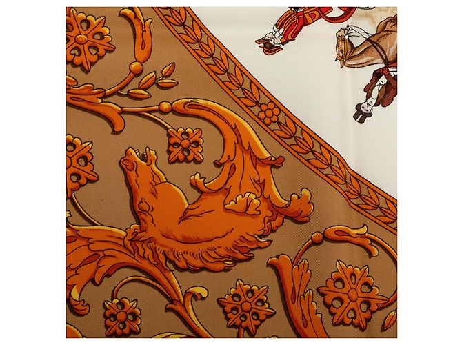 Pañuelo de seda Multi Hermès La Promenade de Longchamps 90 Multicolor - vista 3