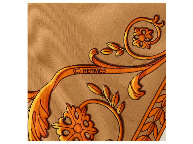 Pañuelo de seda Multi Hermès La Promenade de Longchamps 90 Multicolor - vista 6