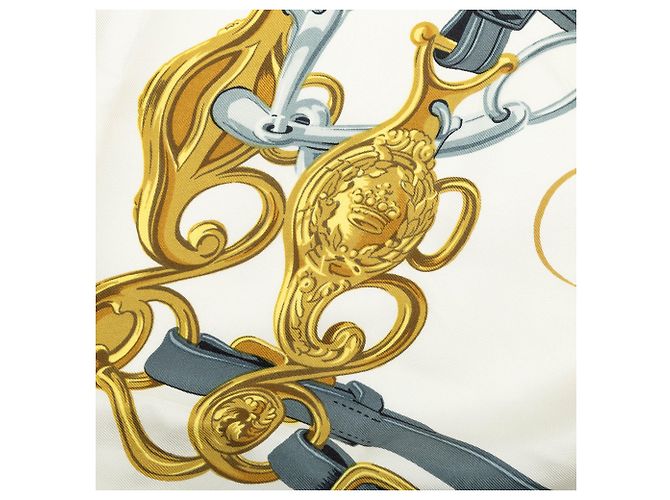 Foulard di seta Hermès Brides de Gala Rosa 90 Scarves - vista 5