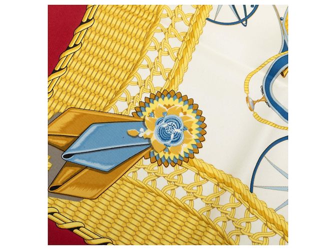 Foulard di seta Multi Hermès Les Voitures a Transformation 90 Multicolore - vista 6