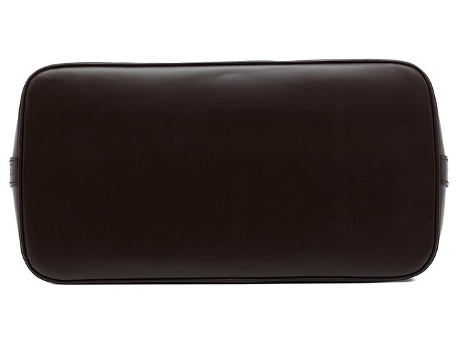 Borsa a mano Louis Vuitton Damier Ebene Alma PM Marrone - vista 3