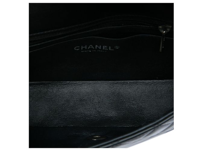 Chanel Mini Rectangular Classic Patent Single Flap Crossbody Bag schwarz - Ansicht 4