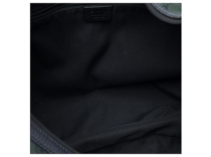 Grande Hobo in Tela GG Verde Gucci - vista 4