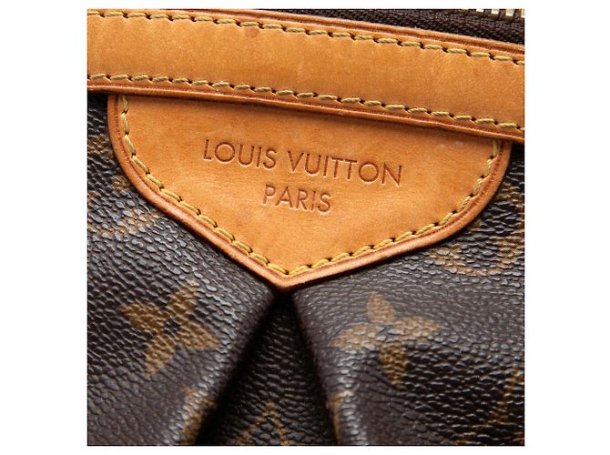 Borsa a tracolla Louis Vuitton Monogram Tivoli GM Marrone - vista 5