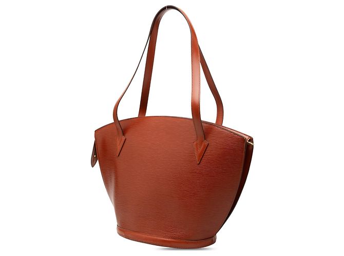Borsa a tracolla Louis Vuitton Epi Saint Jacques GM con tracolla lunga, Marrone - vista 2