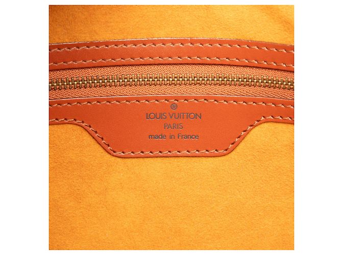 Borsa a tracolla Louis Vuitton Epi Saint Jacques GM con tracolla lunga, Marrone - vista 5