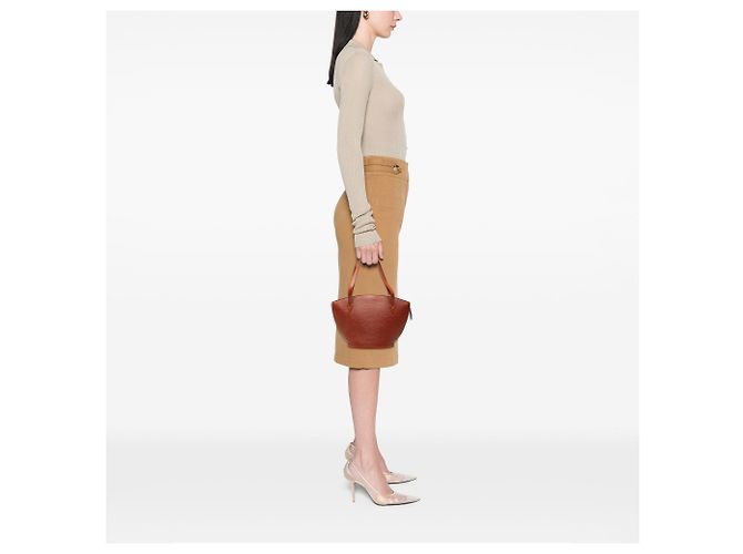 Borsa a tracolla Louis Vuitton Epi Saint Jacques GM con tracolla lunga, Marrone - vista 6