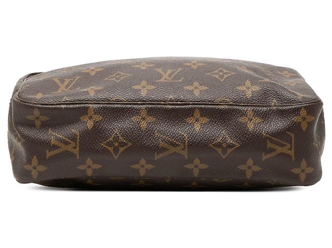 Borsa a Clutch Louis Vuitton Monogram Trousse Toilette 23 Marrone - vista 3