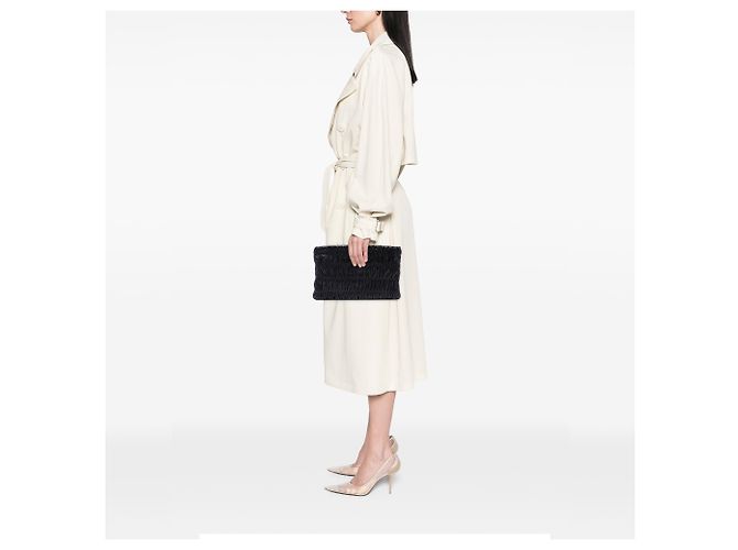 Clutch Prada Nappa Gaufre nera Nero - vista 6