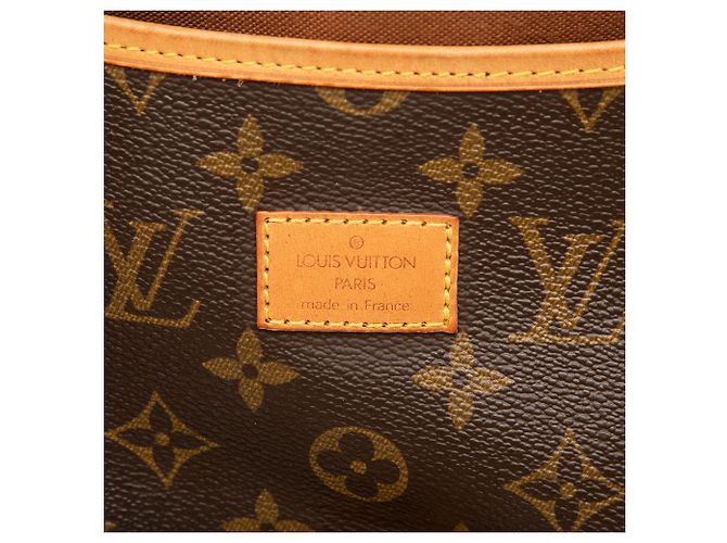 Borsa a tracolla Louis Vuitton Monogram Saumur 35 Marrone - vista 5