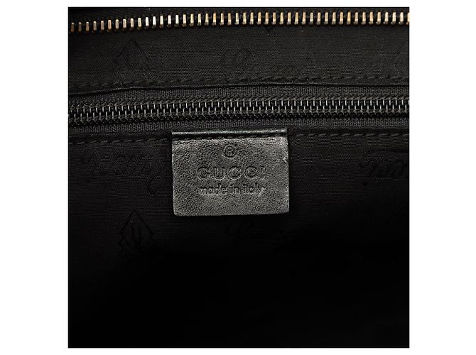 Borsa crossbody Gucci GG stampata nera Nero - vista 6