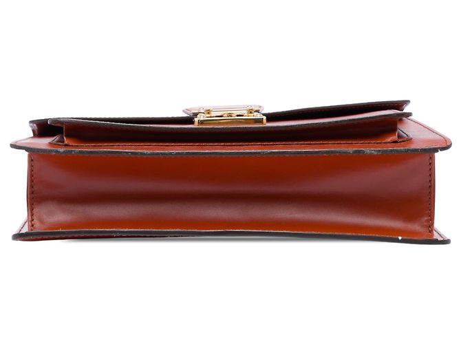 Borsa Satchel Louis Vuitton Epi Monceau 28 Marrone - vista 3