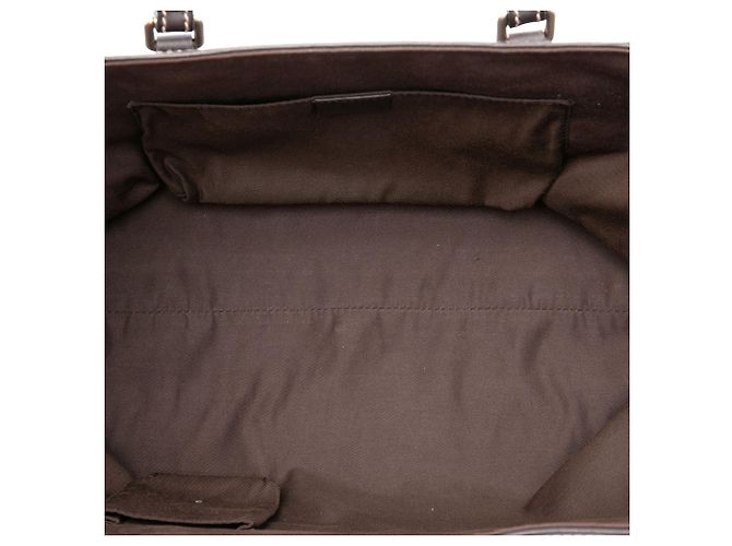 Borsa Tote Trophy Gucci GG Canvas marrone - vista 4