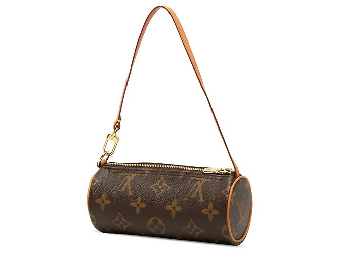 Borsa a mano Louis Vuitton Monogram Papillon Pochette Marrone - vista 2