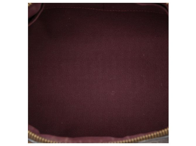 Borsa Satchel Louis Vuitton Monogram Rivoli MM Marrone - vista 4