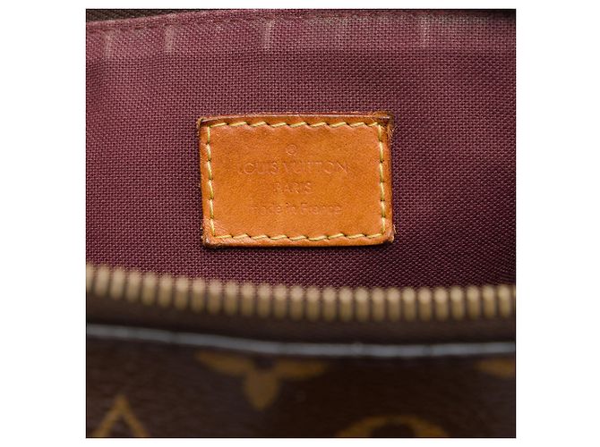 Borsa Satchel Louis Vuitton Monogram Rivoli MM Marrone - vista 5